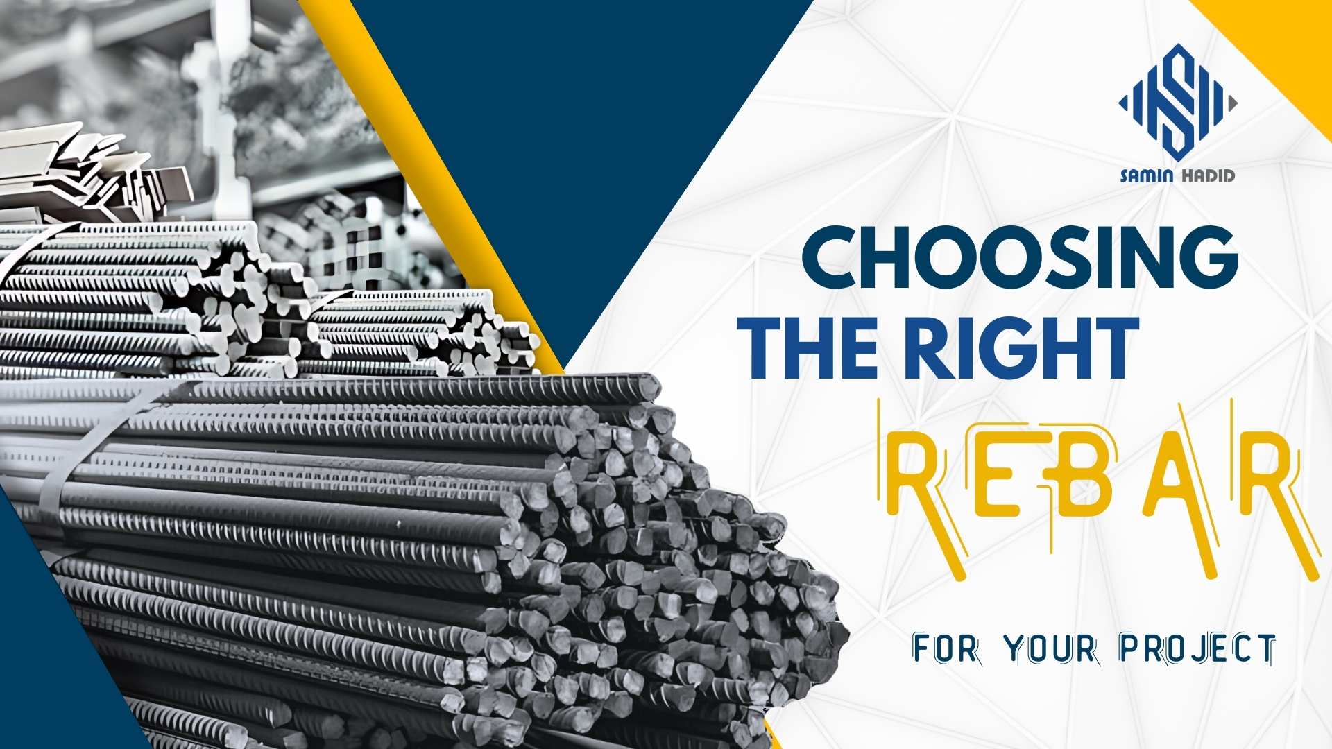 right rebar for projects